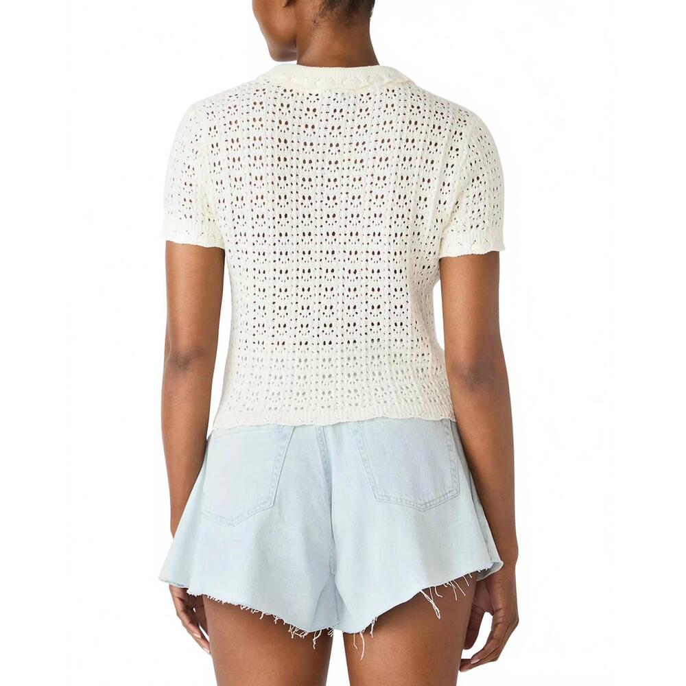 NEW STEVE MADDEN acada sweater in cream - Picture 3 of 4